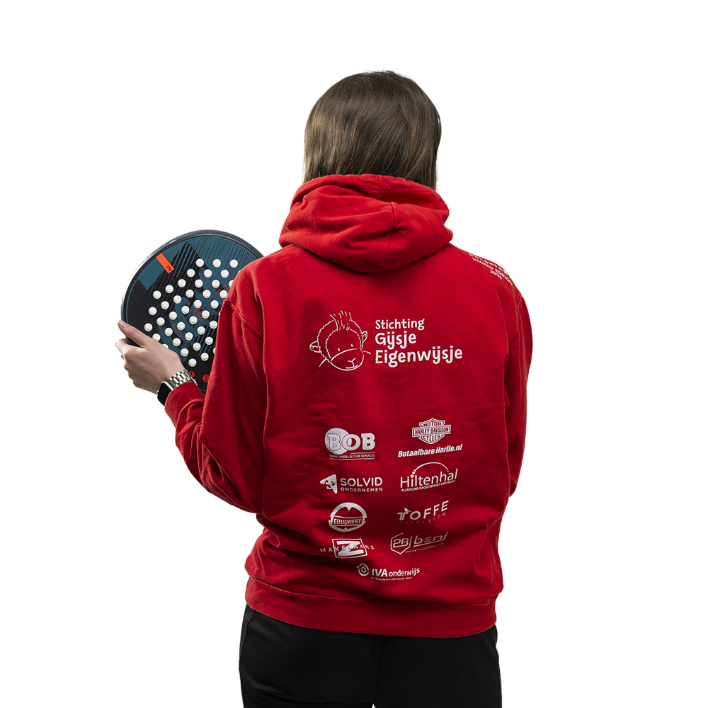 Limited edition Hoodie Padel4Gijsje 2025 - Afbeelding 2